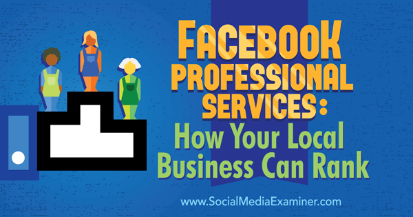 uw bedrijf rangschikken met professionele Facebook-services