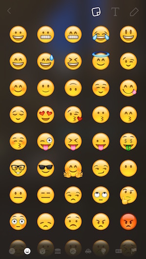 voeg emoji's toe aan je afbeelding