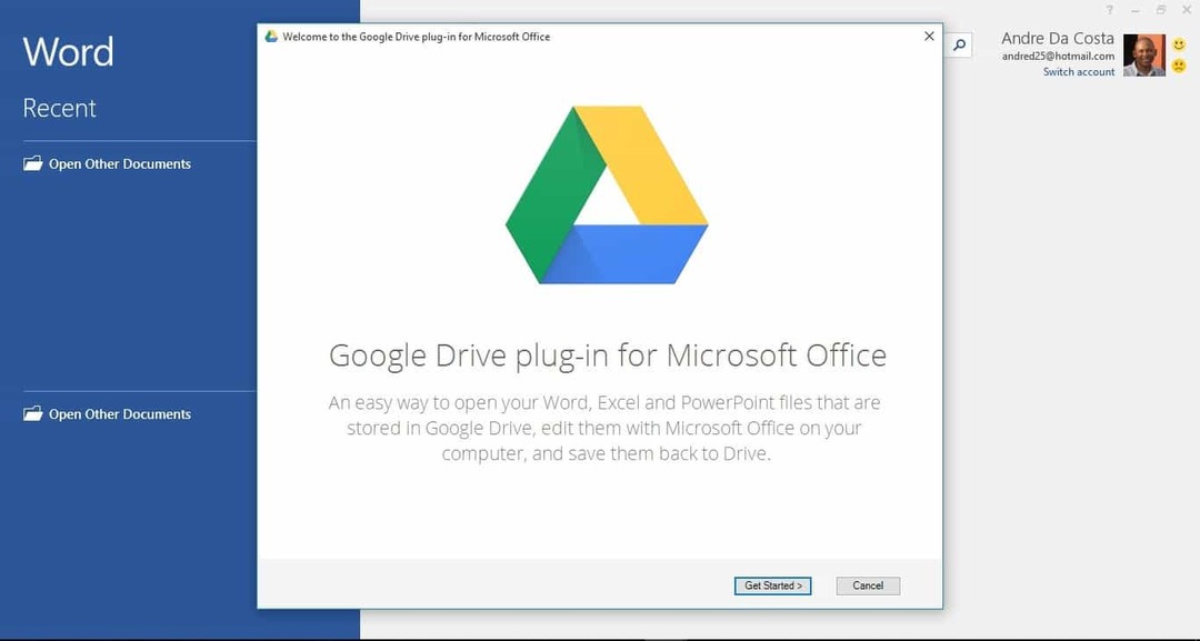 Google Drive Plug in