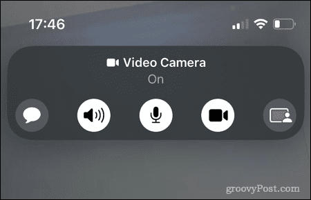 facetime video op iphone