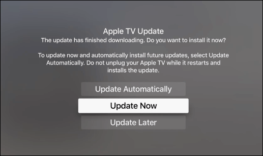 4 Apple TV-updates