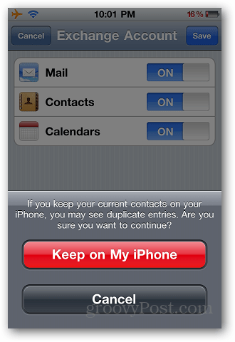 Contacten overzetten iPhone 7