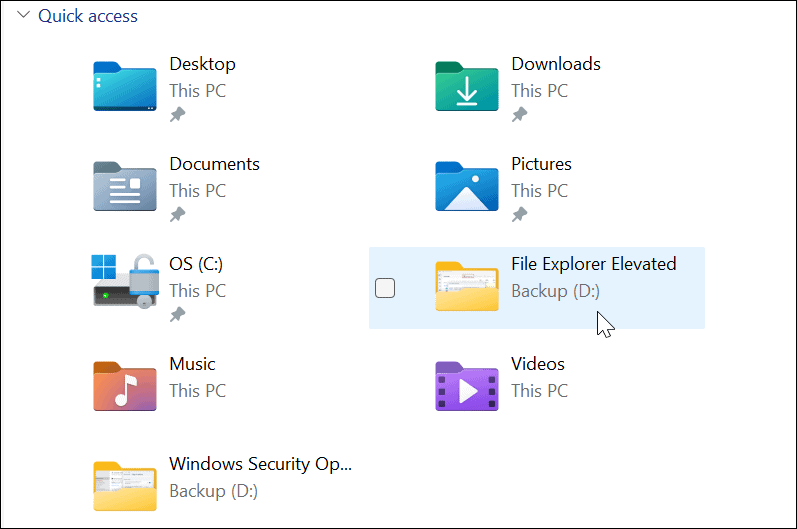 Voer Windows 11-bestandsverkenner uit als beheerder