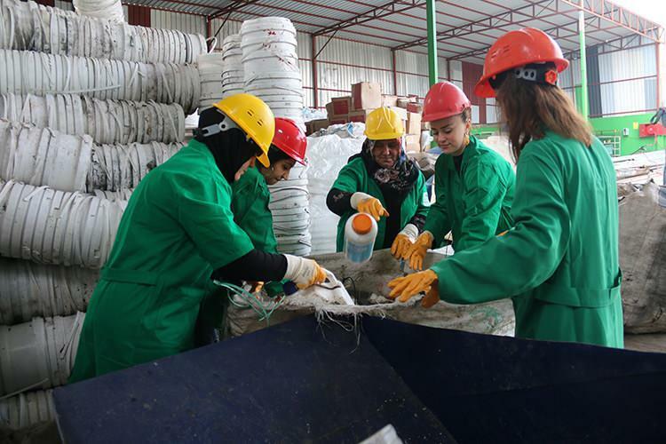 Emine Erdoğan feliciteerde de leden van de Hatay Green Nature Women's Enterprise Cooperative