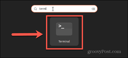 ubuntu terminal-app