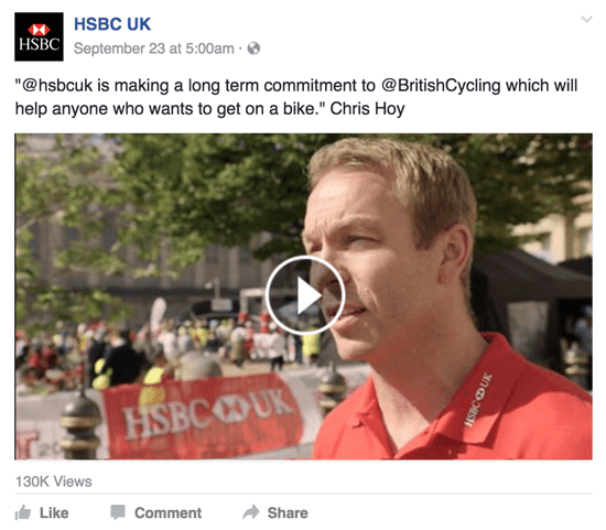 hsbc facebookvideo