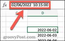 Excel-tijdstempels met datums en tijden