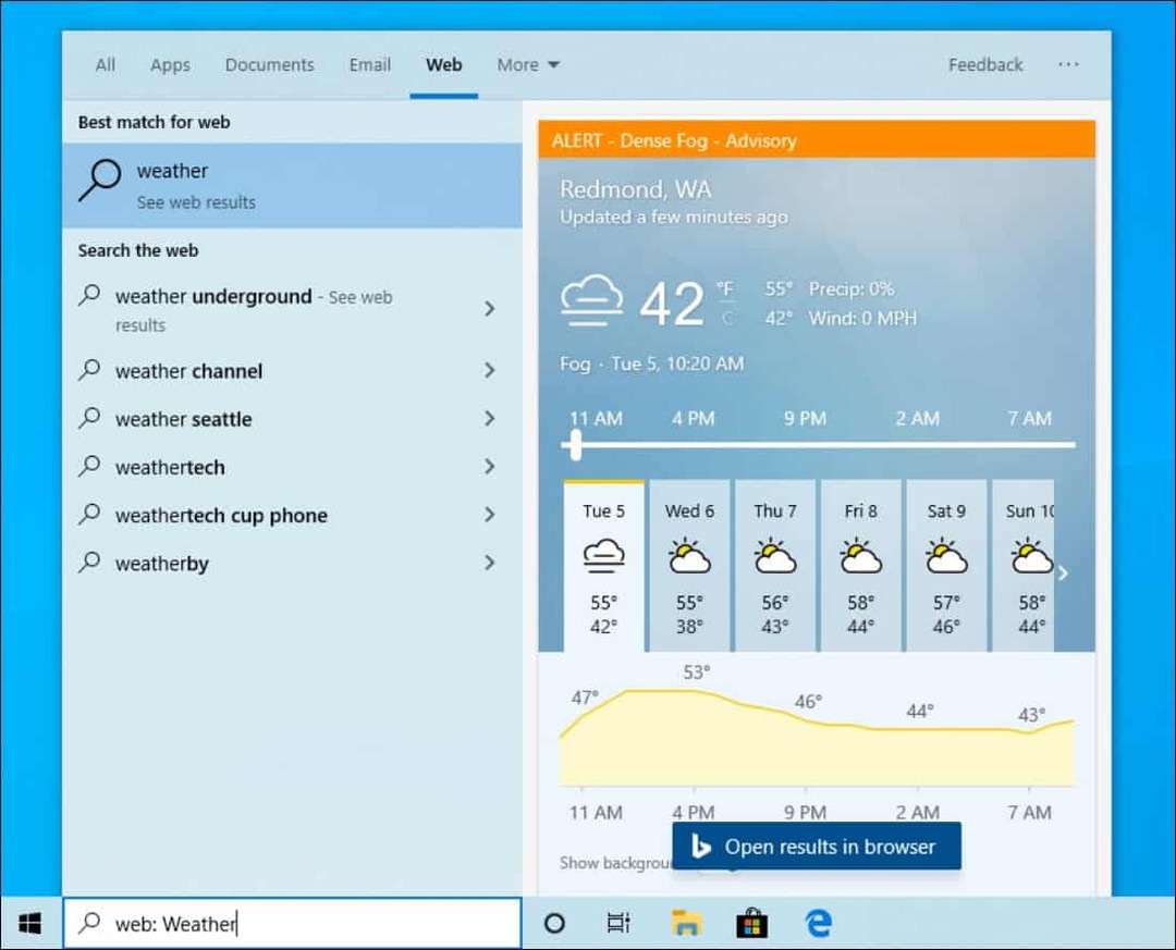 Microsoft brengt Windows 10 20H1 Build 19018 uit