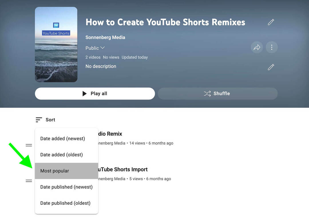 Uw YouTube-weergaven en -retentie stimuleren met afspeellijsten: Social Media Examiner