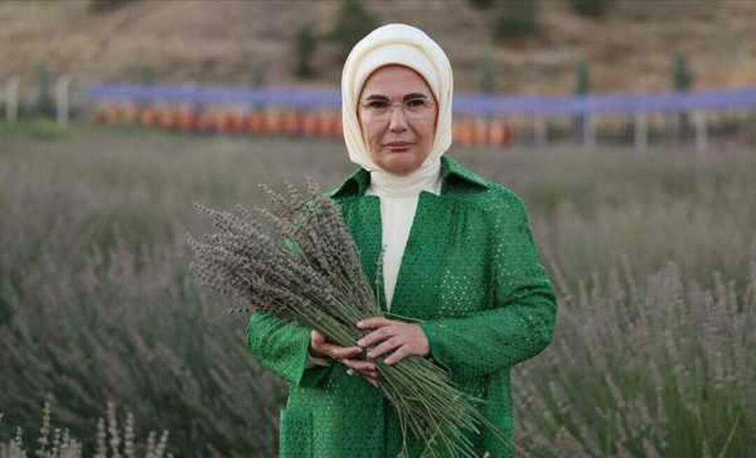 First Lady Erdoğan riep op tot watermobilisatie! "Naar ons water met het principe van Zero Loss in Water..."