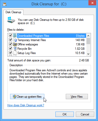 Opschonen van Windows 7 Service Pack