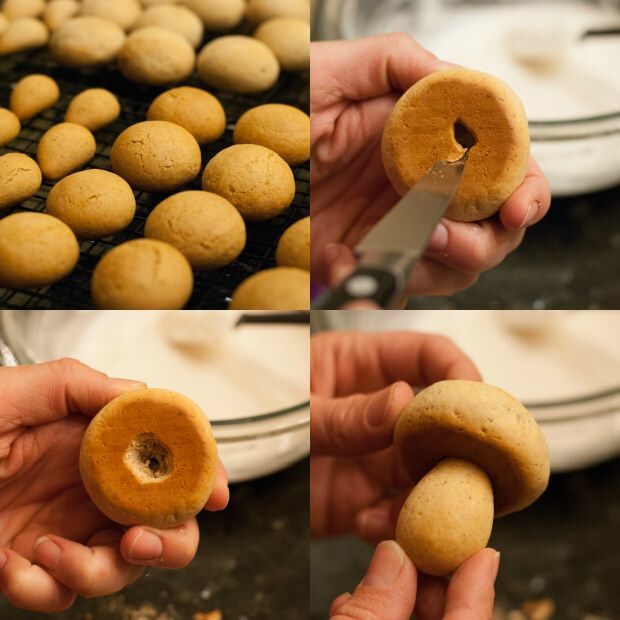 paddestoel cookie alternatieve vorm 