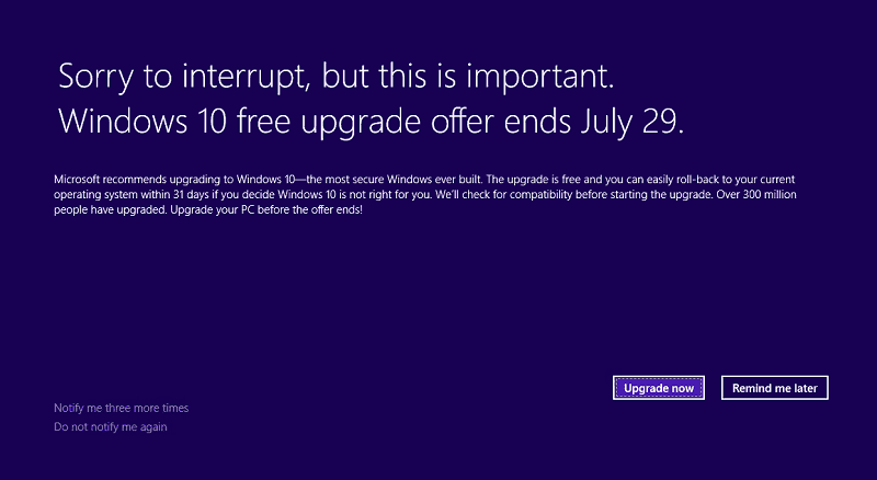 Naarmate de tijd dringt voor gratis upgrade naar Windows 10 - is er een overtuigende reden om te upgraden?
