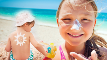 Hoe zonnebrandcrème kiezen? Zonnesteek en voorzorgsmaatregelen bij kinderen