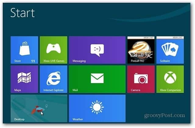 Windows 8: automatisch inloggen