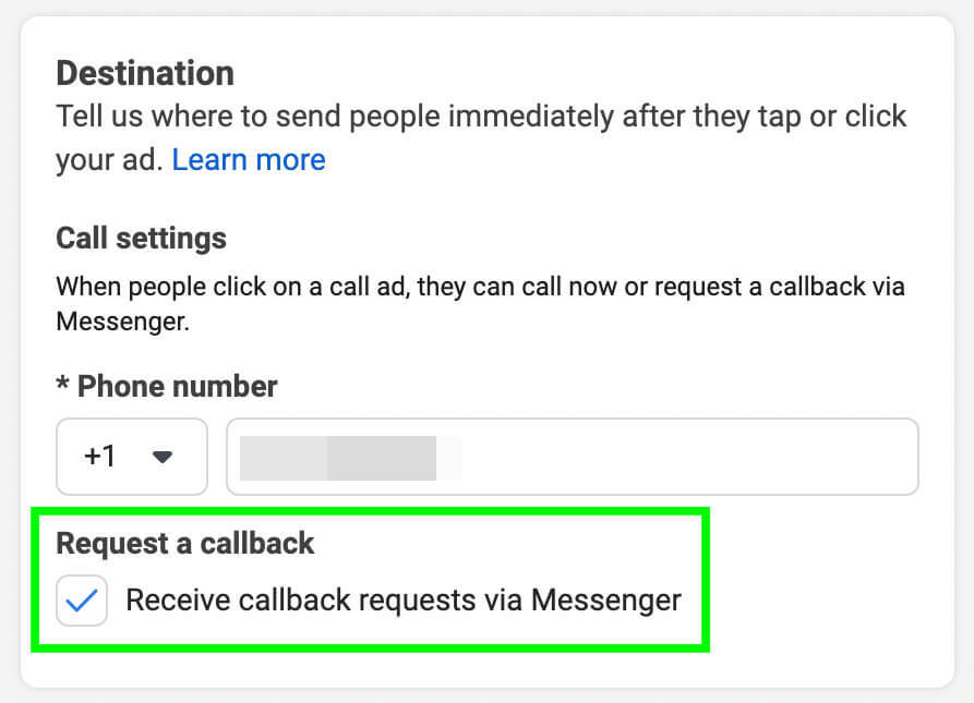 hoe-gebruik-van-de-meta-call-ads-callback-optie-configure-call-instellingen-request-callback-box-receive-callback-requests-via-messenger-example-2