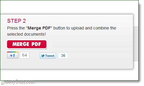 Combineer meerdere PDF's in één met MergePDF