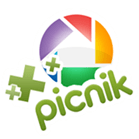 Picasa Webalbums + Picnik-logo