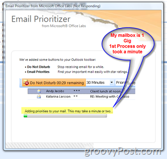Hoe organiseer je je inbox met de nieuwe Email Prioritizer Add-in voor Microsoft Outlook:: groovyPost.com