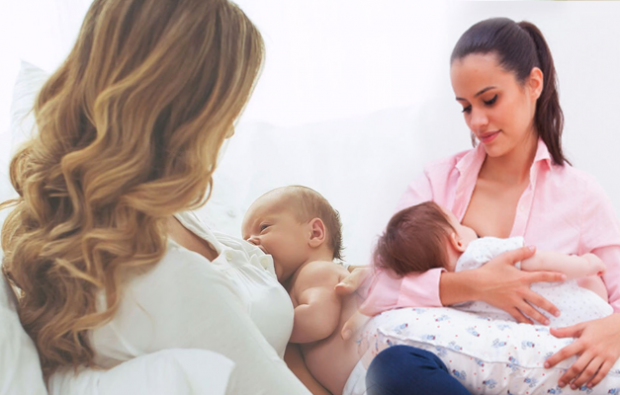 Juiste borstvoedingsmethoden en -posities bij pasgeborenen