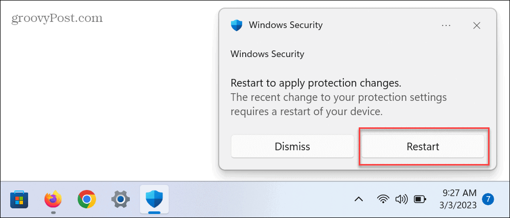 Geheugenintegriteit op Windows 11