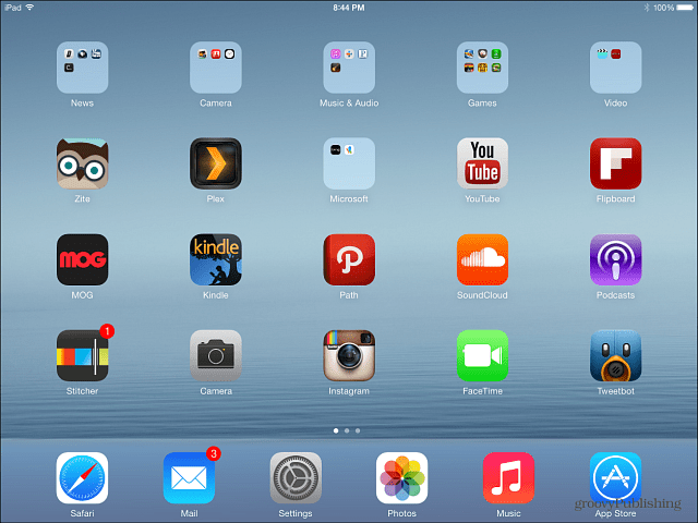 Gerestaureerde iPad iOS 7
