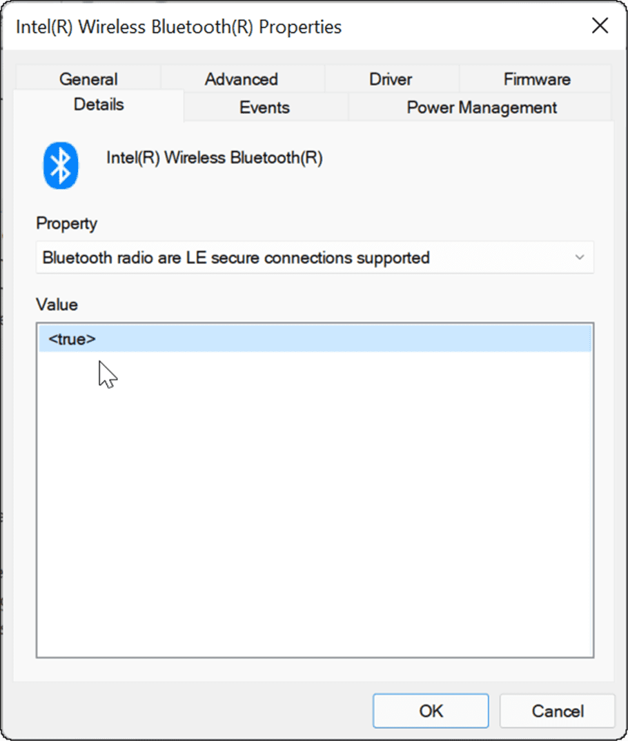 Bluetooth-radio LE secure ondersteund