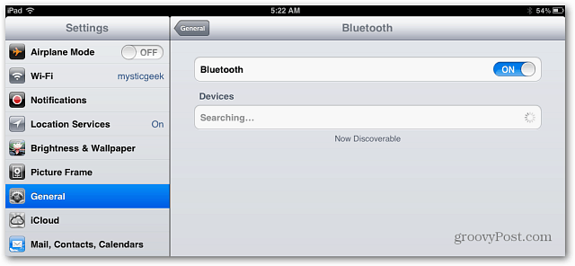 Verbind een Bluetooth-toetsenbord met de iPad