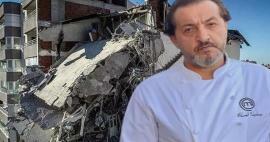 Mehmet Yalçınkaya kookte voor slachtoffers van aardbevingen! Hij stapte op de kubussen...