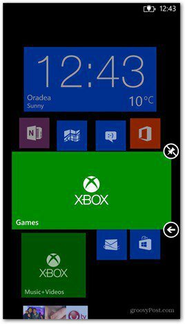 Windows Phone 8 pas tegels aan 4