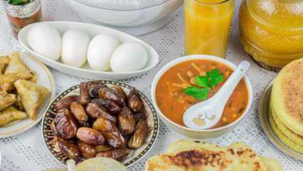 Wat zijn de manieren van uitgebalanceerde voeding tijdens de Ramadan? Waar moet in Sahur en Iftar rekening mee worden gehouden?
