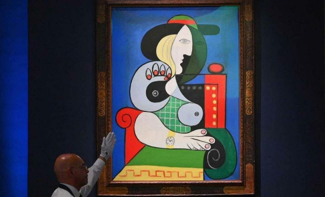 Het schilderij "Muse" van Picasso werd voor een verbazingwekkende prijs verkocht!