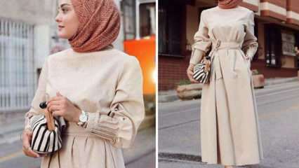 Hoe worden hijab-jurken gecombineerd?