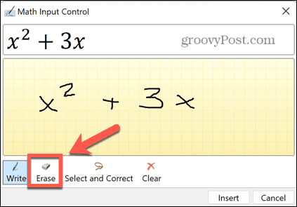 excel inkt vergelijking gum