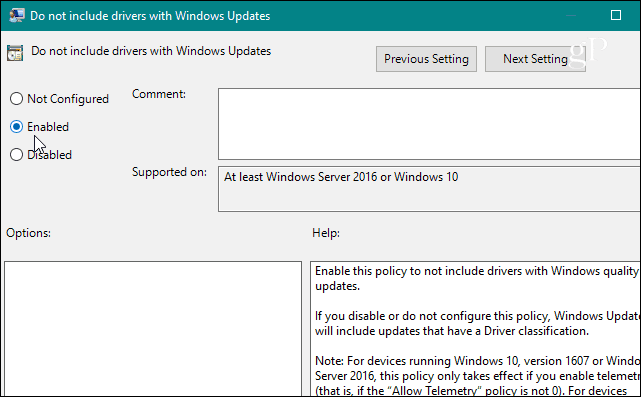 groepsbeleid inschakelen Windows updatebeleid