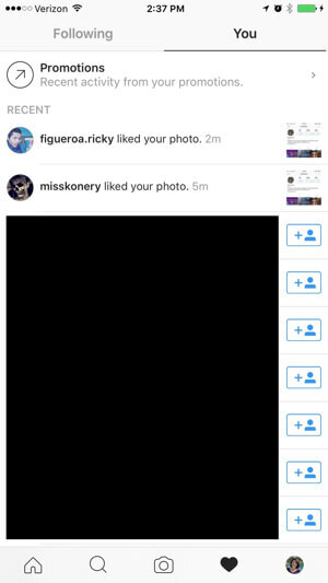 instagram post promoten