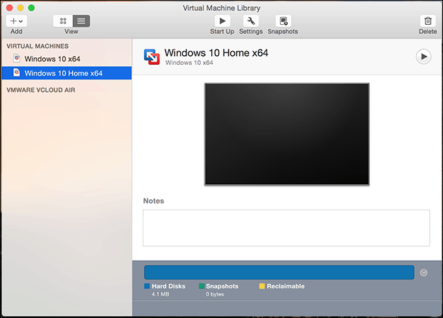 Maak een aangepaste Windows 10-VM op Mac met VMware Fusion 8