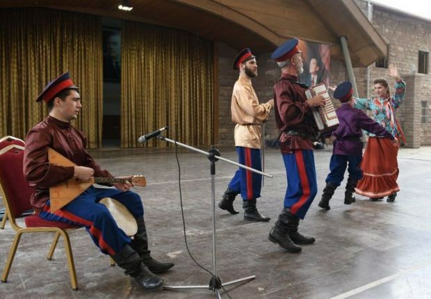 Russisch concert maakte geluid in Ankara Mamak!