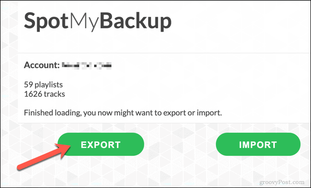 Spotify-afspeellijsten exporteren met SpotMyBackup