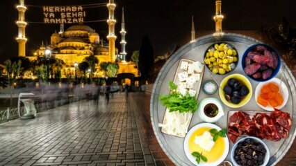 Deugdzame iftar- en sahur-gebeden! Hoe zou de profeet sahur en iftar doen? Het gebed van vasten