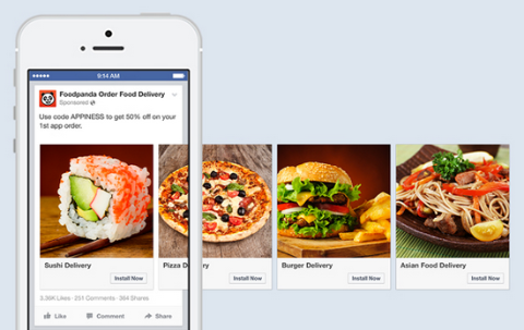 Facebook werkt advertenties voor desktop- en mobiele apps bij