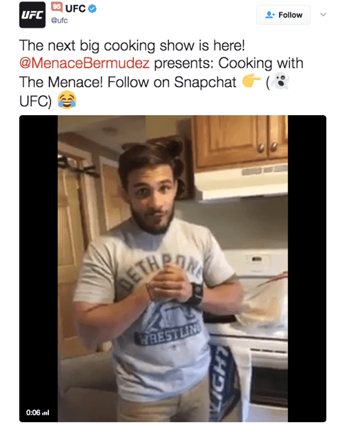 De videogestuurde kookserie van UFC is populair bij kijkers.