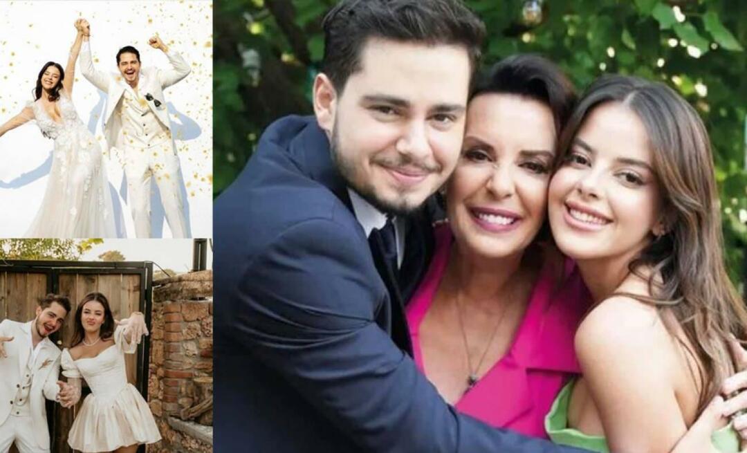 Fijne dag van Perihan Savaş! Savas Zafer trouwde op zijn verjaardag met Melis Ketenci