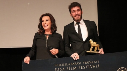 Perihan Savaş had een ontmoeting met jonge filmmakers