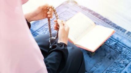 Hoe maak je gebed tasbih? Gebeden en dhikr die na het gebed moeten worden gereciteerd