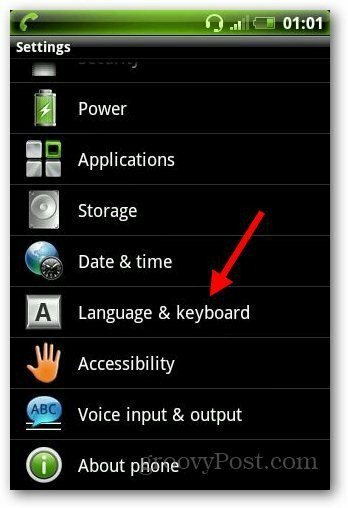 Woordenboek toevoegen Android 2