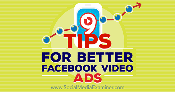 optimaliseer videoadvertenties op Facebook
