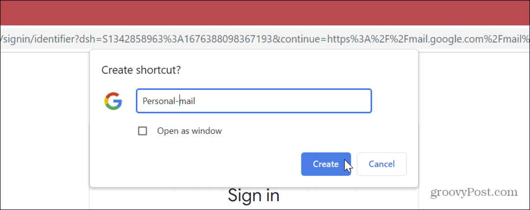 Gmail toevoegen aan de taakbalk van Windows 11