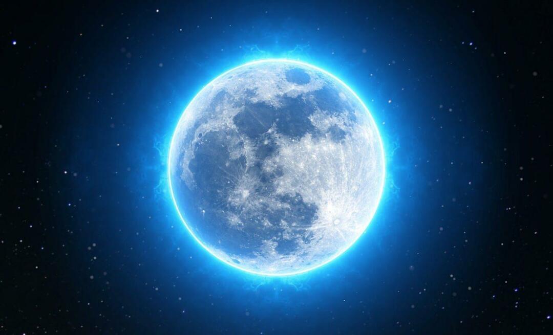 Wat is een blauwe maan? Wanneer zal de Blauwe Maan plaatsvinden? Zal het vanuit Turkije te zien zijn? 