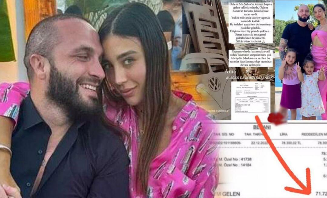 Triest nieuws voor Berkay Şahin en zijn vrouw Özlem Ada! Het merk dat hij aanklaagt...